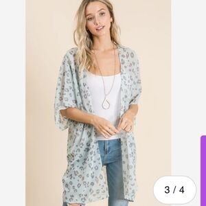 Lime N Chili Leoprad Kimono